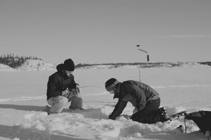 Image: Experience the Thrill of Ice Fishing in the UK's Chilly Waters