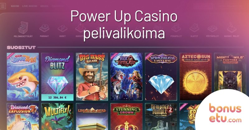 Image: PowerUp Casino: Jetzt spielen und gratis Freispiele erhalten in Deutschland